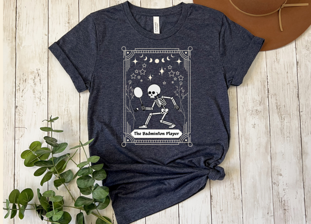 Badminton Tarot T-shirt